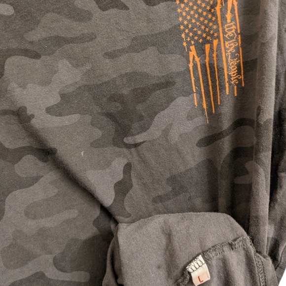 HOWITZER We The People Guns Flag T-Shirt Men's Large - Picture 6 of 7